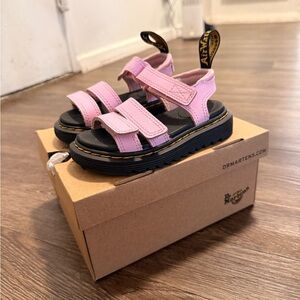 Dr. Martens Kids Light Pink Sandals